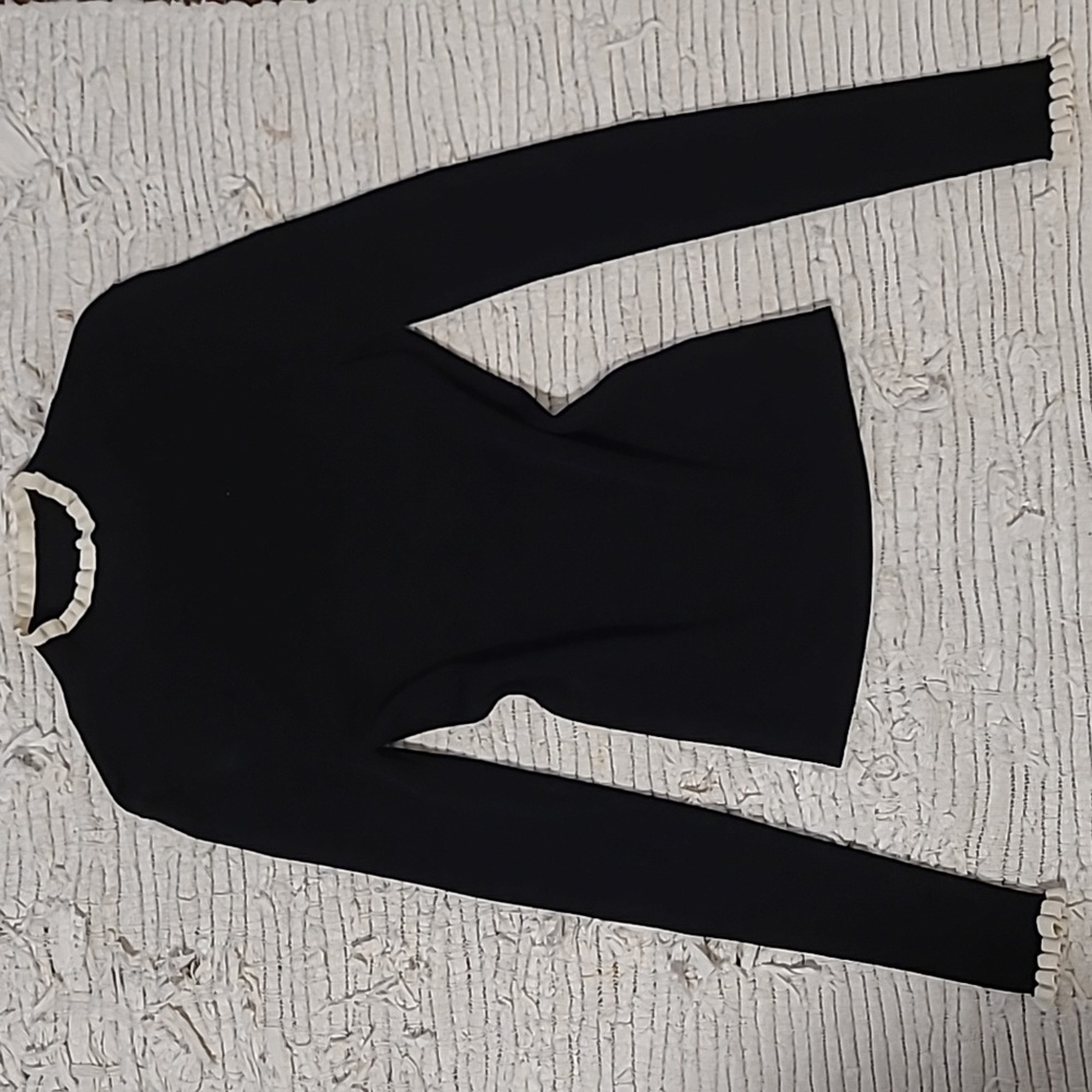 Frilled Knit Top